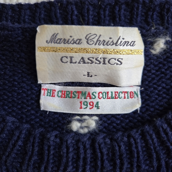 1994 Classic Christmas Sweater (Ugly?) - Picture 9 of 13